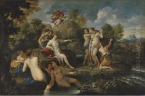 Diana Discovering The Pregnancy Of Callisto by Luigi Garzi