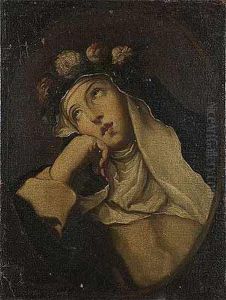 Santa Rosa De Lima by Luigi Garzi