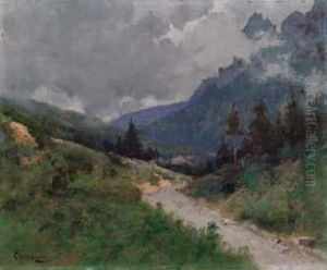 Paesaggio Montano by Giuseppe Garzolini