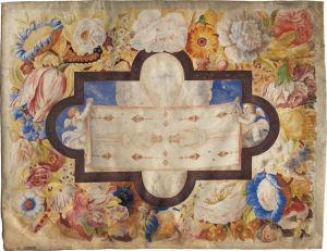 Zwei Engel Mit Leichentuch Christi Zwei Engel Mit Leichentuch Christi