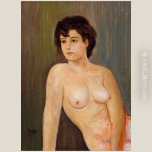 Desnudo Femenino by Anselmo Gascon de Gotor