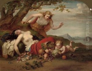 Venus, Ceres And Bacchus by George G. Bullock
