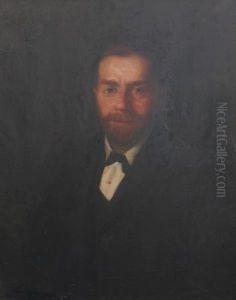 Exhib At The Ra From 1896 "wilfred C Hawthorn Portrait Head Andshoulders", Oil On Canvas, Signed And Dated, Framed, 32"x26" Seeillustration by Walter Bonner Gash