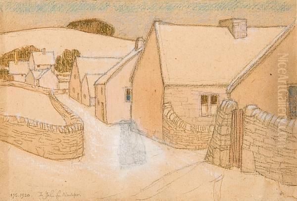 Winter Street Scene - view 1