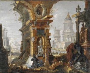 Capriccio Con Rovine Classiche, Medievali E Rinascimentali by Pietro Gaspari