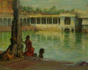 L'etang Du Lys D'or, Madura by Constant Georges Gaste