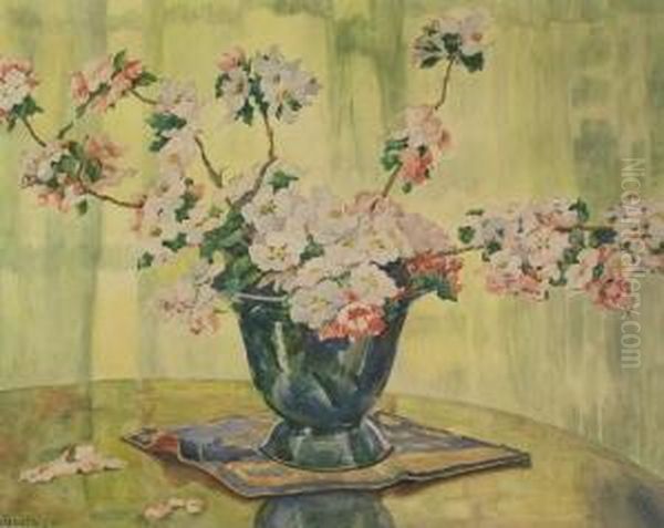 Kirschbluten In Einer Vase - view 1
