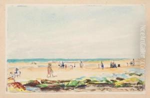 Ambleteuse, La Plage by Pierre Gatier