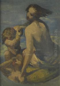 Scena Mitologica by Annibale Gatti