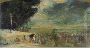 La Crocefissione by Annibale Gatti