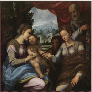The Mystic Marriage Of St. Catherine The Mystic Marriage Of St. Catherine