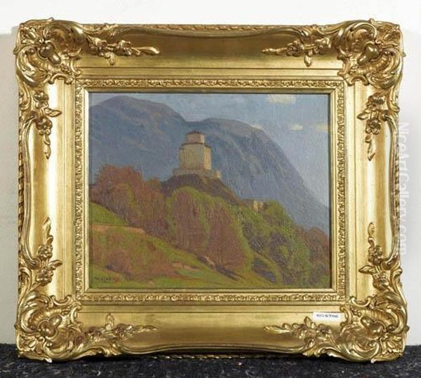 Berglandschaft Mit Turm. - view 1