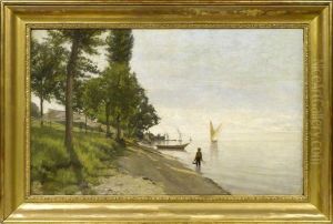 Vue Du Leman by Jules Gaud
