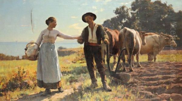 La Collation by Leon Gaud