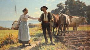 La Collation by Leon Gaud