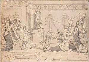 Le Jeune Pyrrhus A La Cour De Glaucias, Roi D'illyrie Le Jeune Pyrrhus A La Cour De Glaucias, Roi D'illyrie