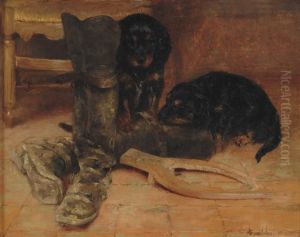 Aux Pieds Du Maitre by Alphonse Gaudefroy