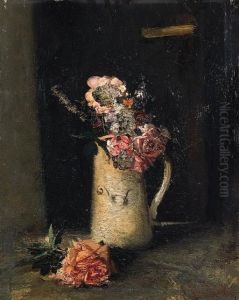 Vaso Con Fiori by Giuseppe Gaudenzi