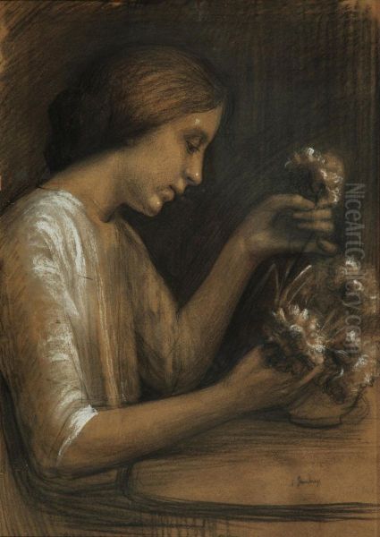 "ragazza Con Fiori" - view 1
