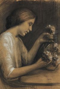 Profilo Femminile by Pietro Gaudenzi