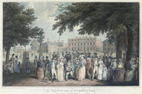 The Promenade In St. James's Park; And An Airing In Hyde Park - view 1