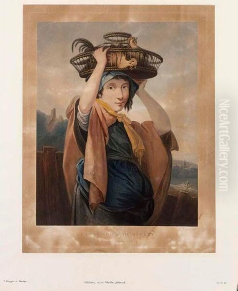 A Girl Going To Market - view 1
