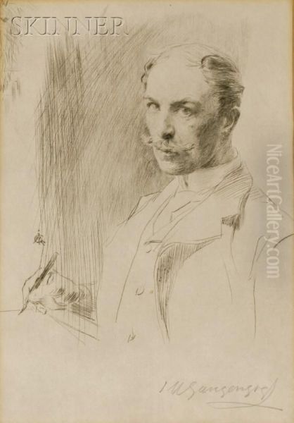 Self-portrait Of Artist - view 1