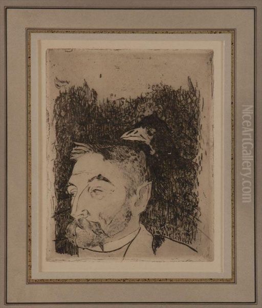Portrait Of Stephan Mallarme - view 1