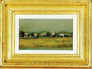 Cottages By The Water by Gilbert Gaul