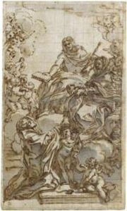 Christ And The Virgin With Saint Nicholas Of Bari