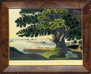 Philadelphia, From The Great Tree In Kensington, Under Which Penn Made His Treaty With The Indians by Mary D. Gault