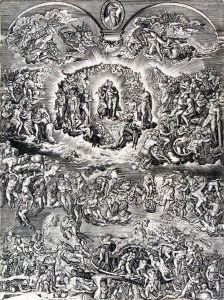 Das Jungste Gericht (nach Michelangelo) by Leonard Gaultier
