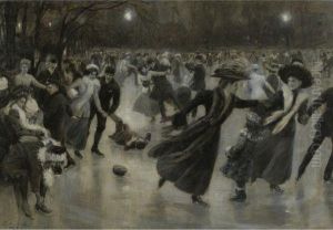 Party On The Ice by Wilhelm Gause