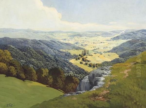 A Valley In Summertime - view 1