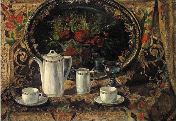 Still Life With Zhestovo Tray - view 1