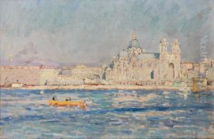 Vue De Marseille by Adolphe Gaussen