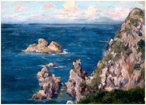 L'adriatique, Circa 1900 by Albert Gautier