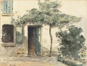 La Maison De Daumier A Valmondois by Armand Gautier