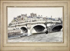 Ansicht Vonparis, Mit Seine-ufer Ansicht Vonparis, Mit Seine-ufer