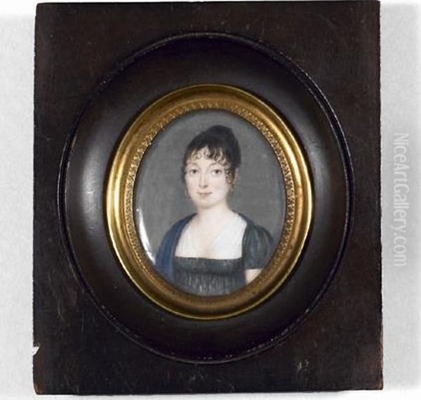 Portrait De Femme Aux Boucles D'oreille - view 1