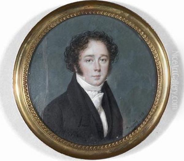 Portrait Presume De Monsieur Sawton, (d'apres Une Etiquette Au Verso) - view 1