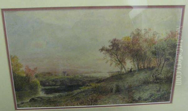 Autumn Landscape At Sunset - view 1