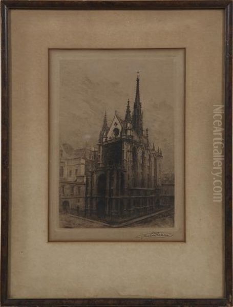 "st. Chapelle Exterior" - view 1