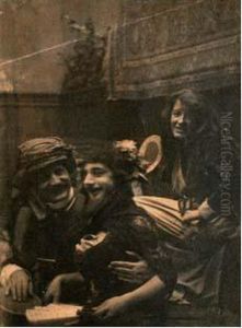Toulouse-lautrec Travesti - Vers 1886 by Francois Gauzi