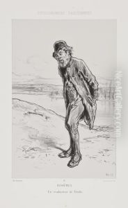 Parisian Scenes And Character Studies by Paul Gavarni