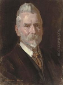 Portrait Of D.w.r. Carrick-buchanan Of Drumpellier