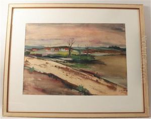 Landscape by Oskar Gawell