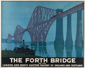 The Forth Bridge. 1928.