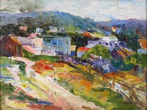 Hills Of Monterey by August Gay