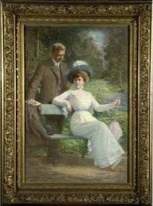 :couple Au Parc :couple Au Parc